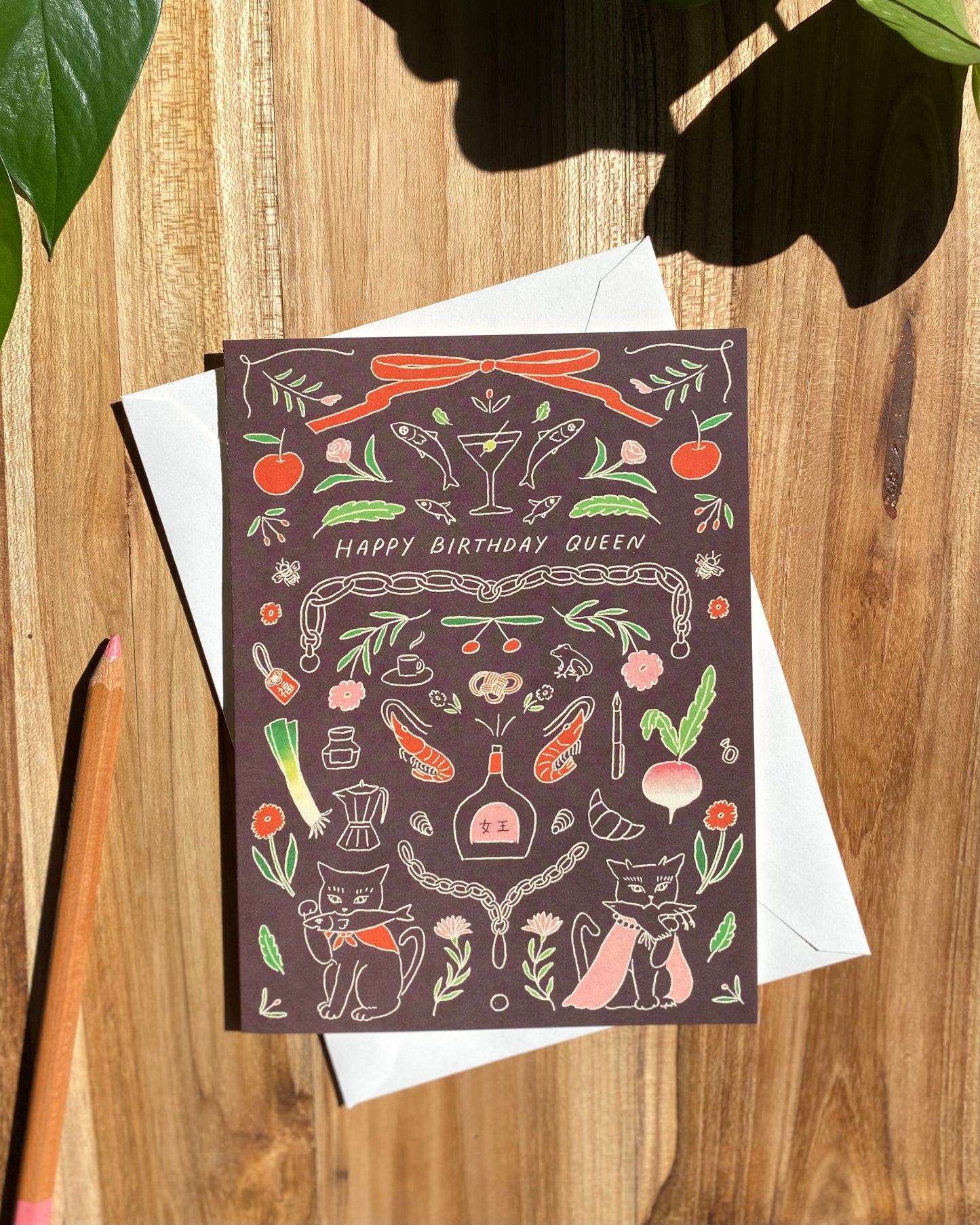 Birthday Card - Queen