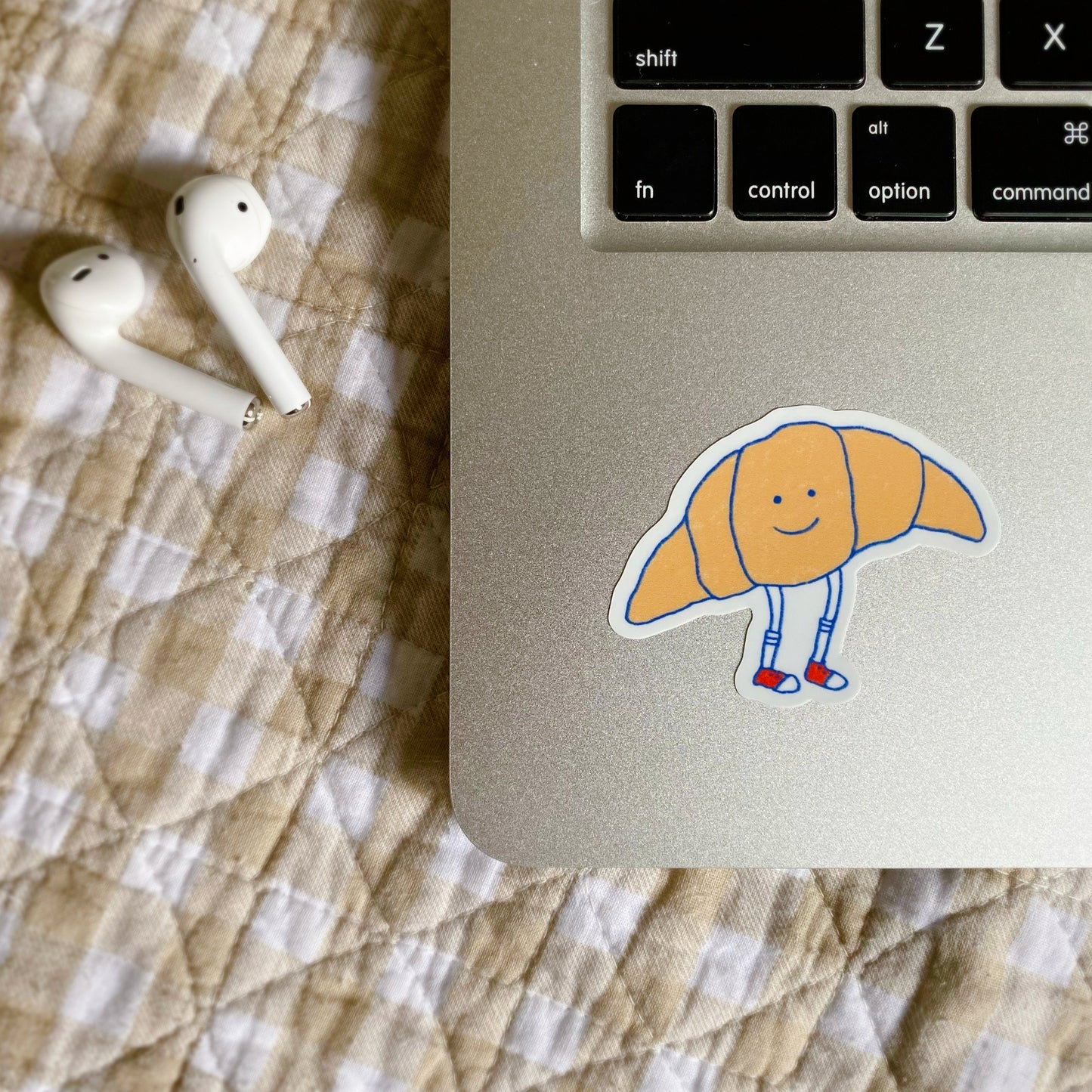 Mr. Croissant Sticker