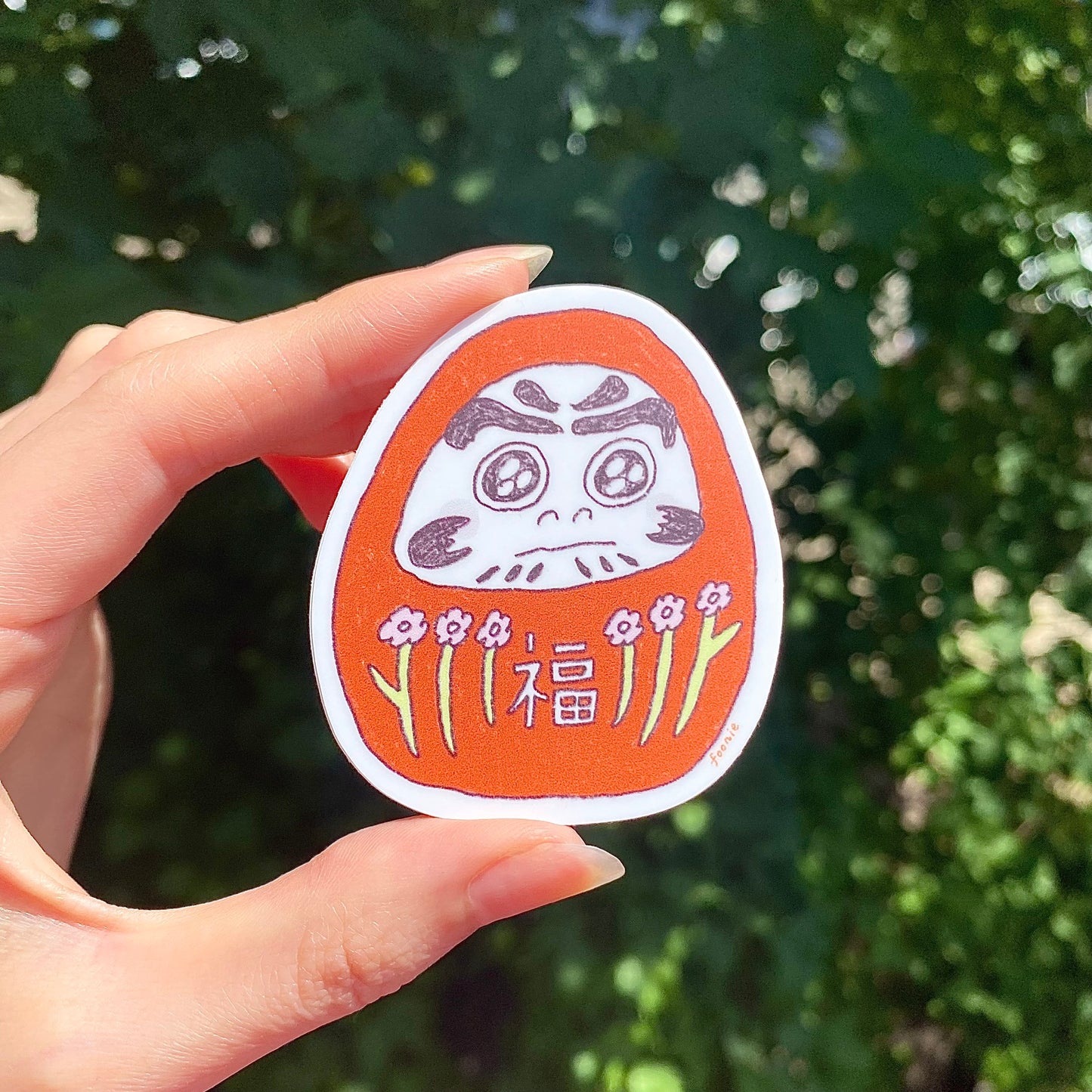 Daruma Sticker