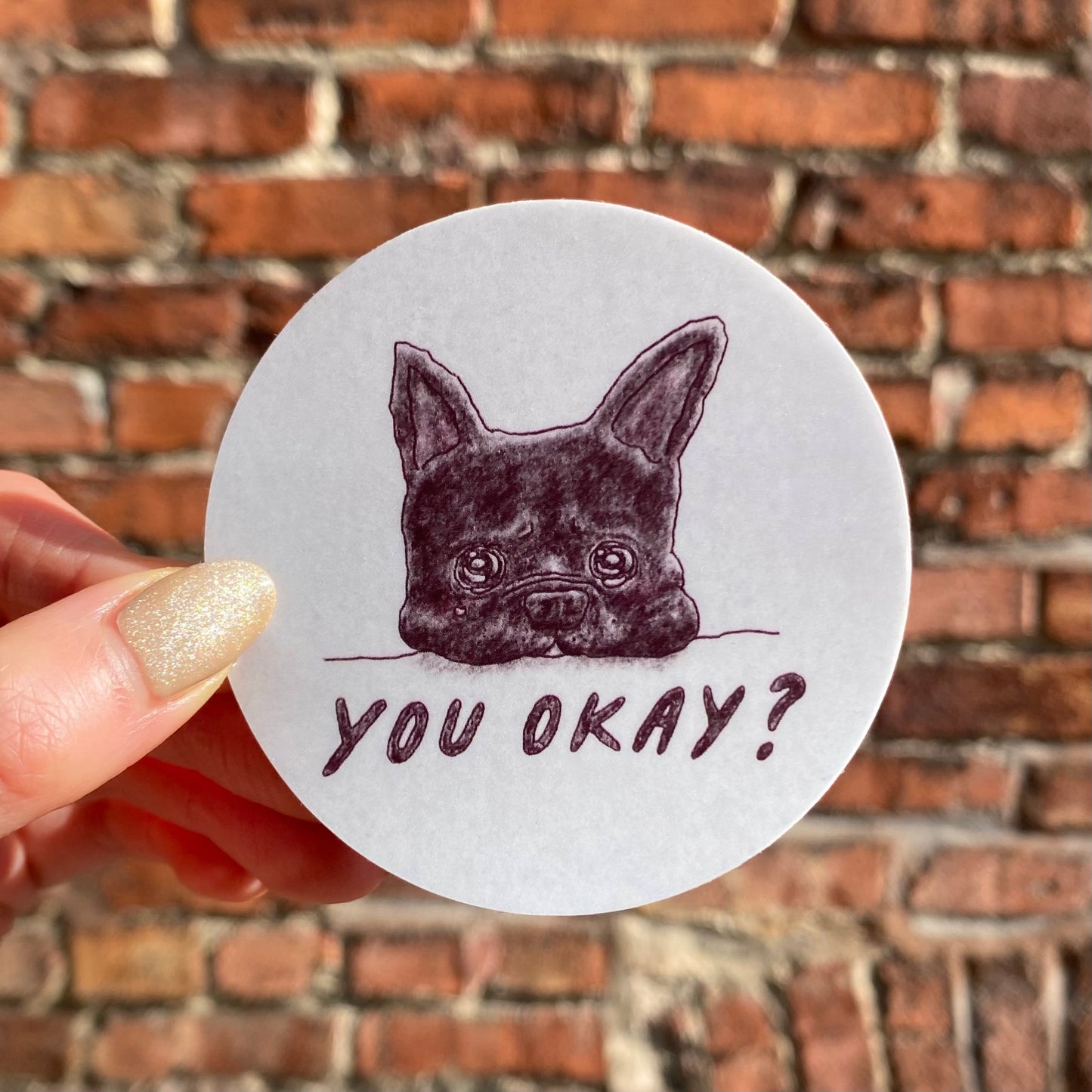 French Bulldog Sticker