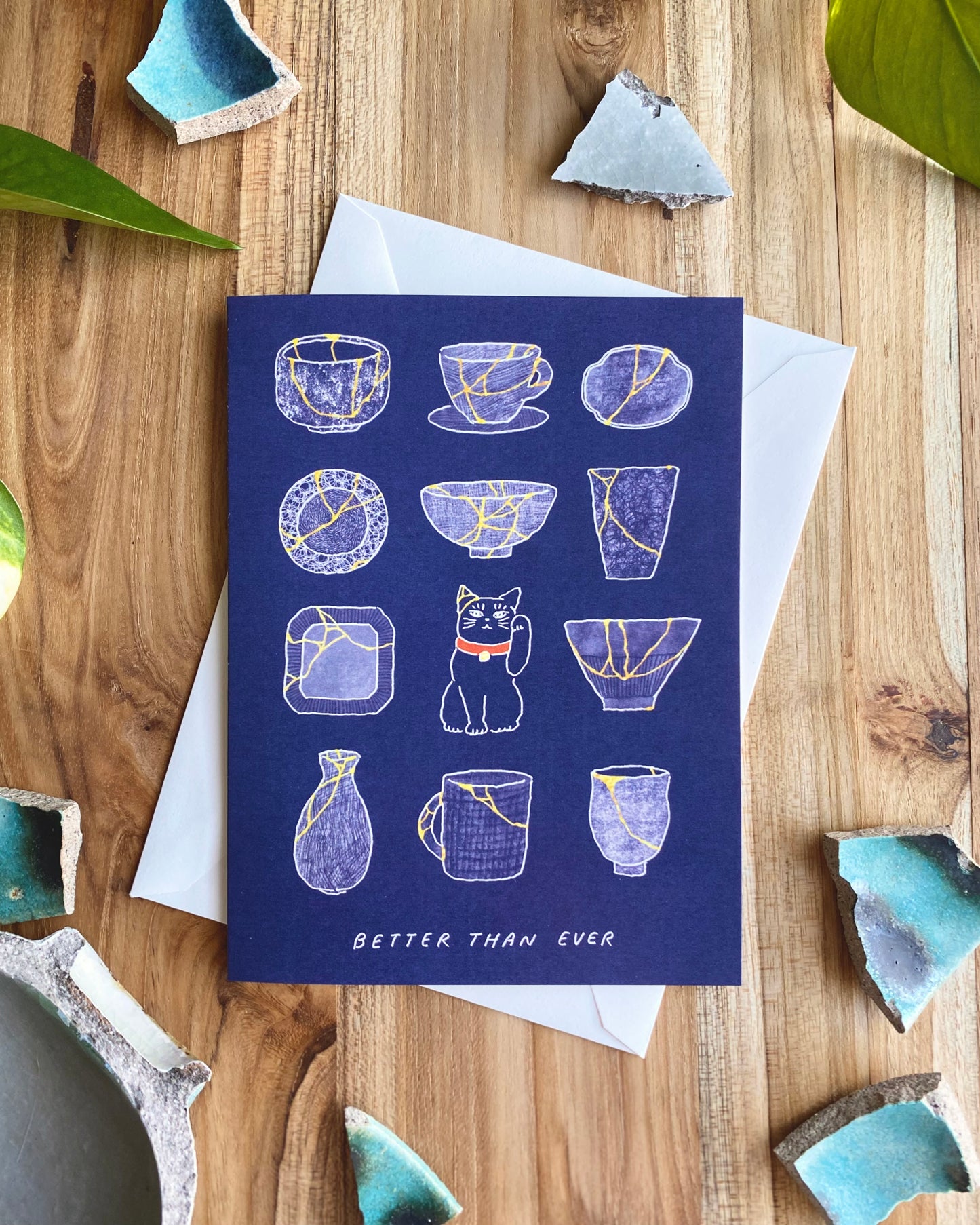 Just Because Card - Kintsugi