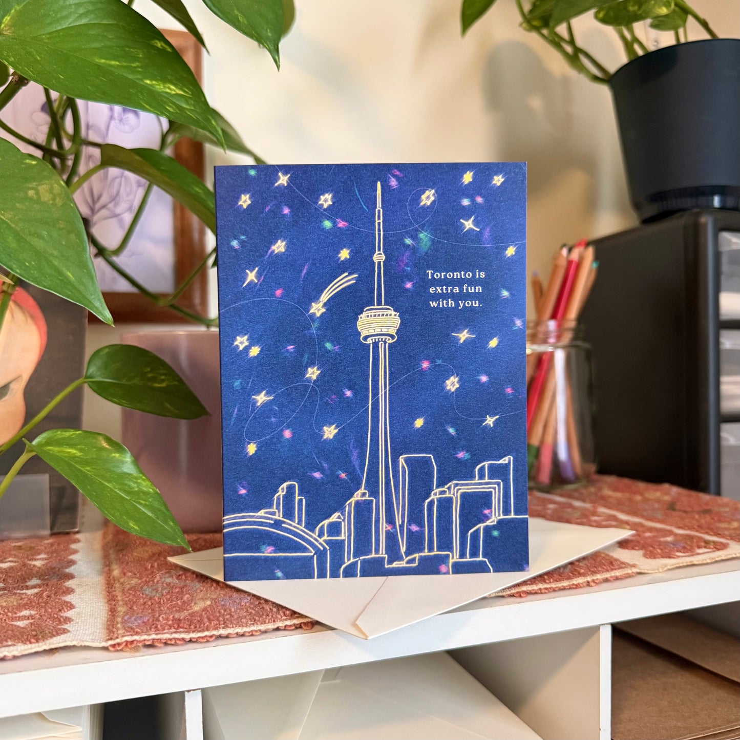 Toronto With You - Just Because Card