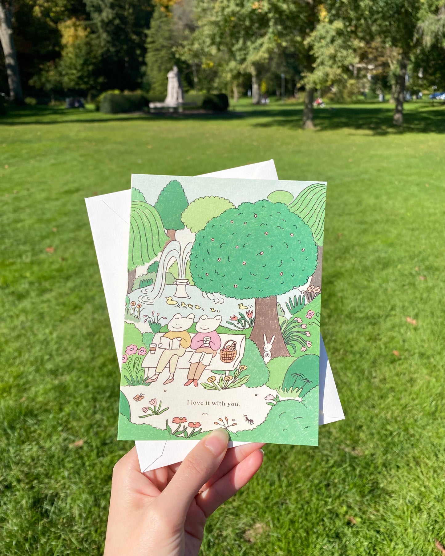 Just Because Card - Peaceful Park EN/FR