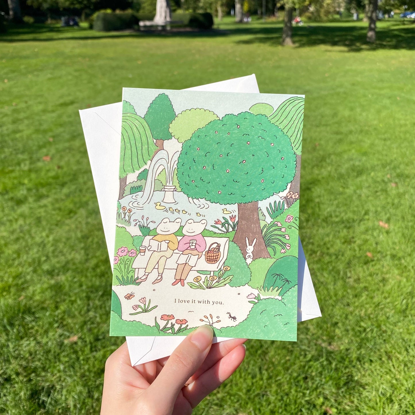 Peaceful Park - Just Because Card EN/FR