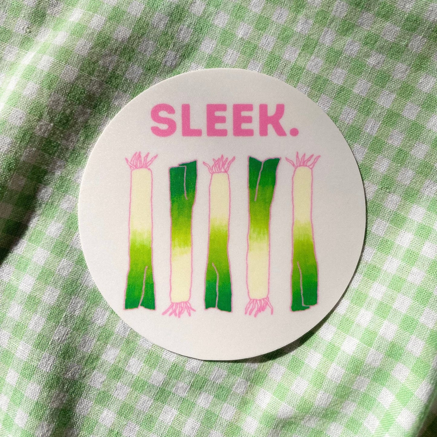 Sleek Leek Sticker