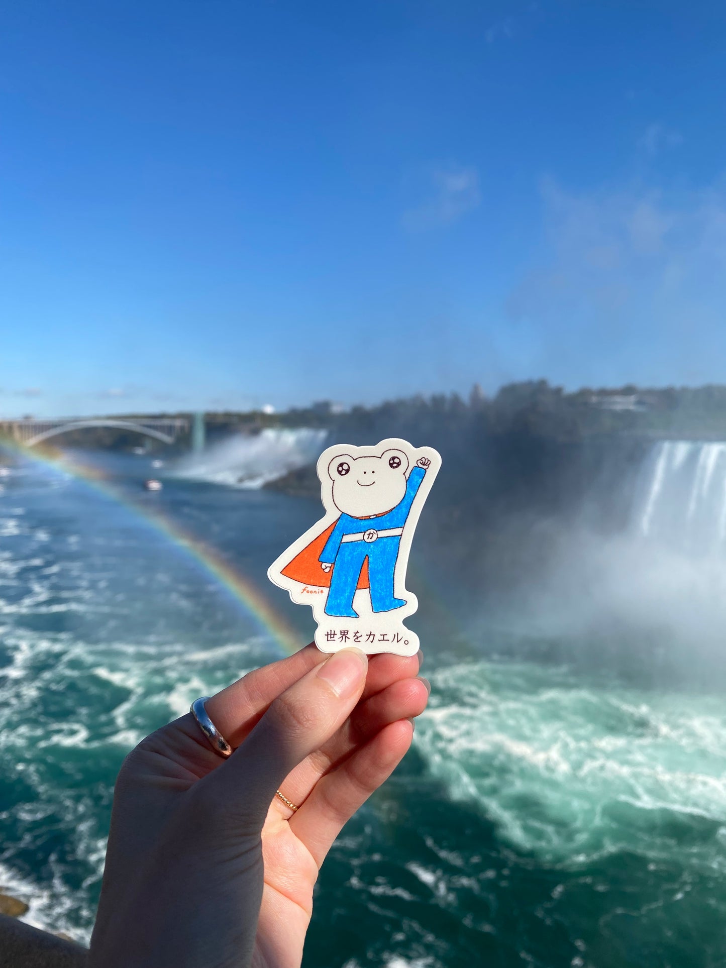 Super Frog Man Sticker