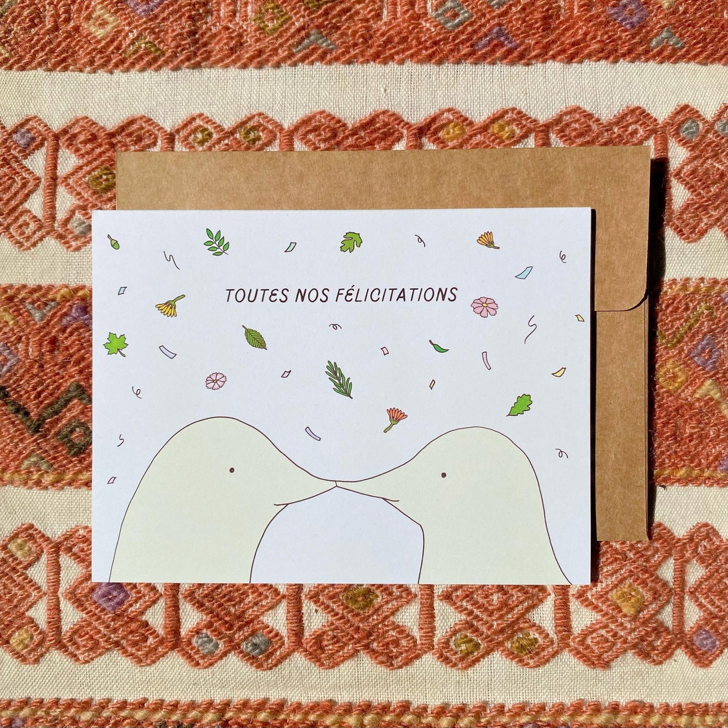 Wedding Card - Adorable Couple EN/FR