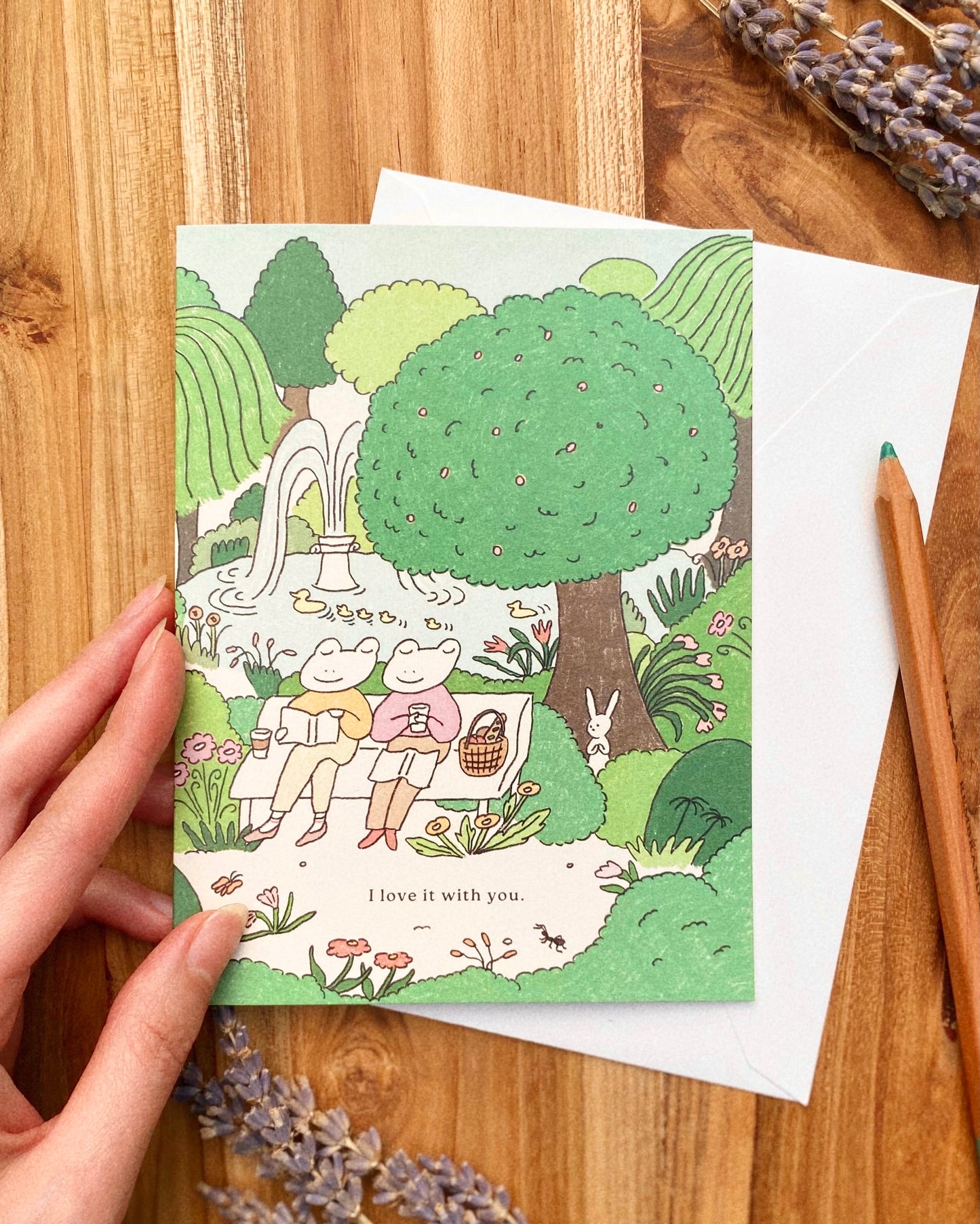 Just Because Card - Peaceful Park EN/FR