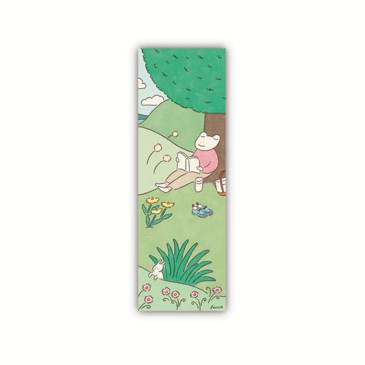 Book Lover Frog Book Mark