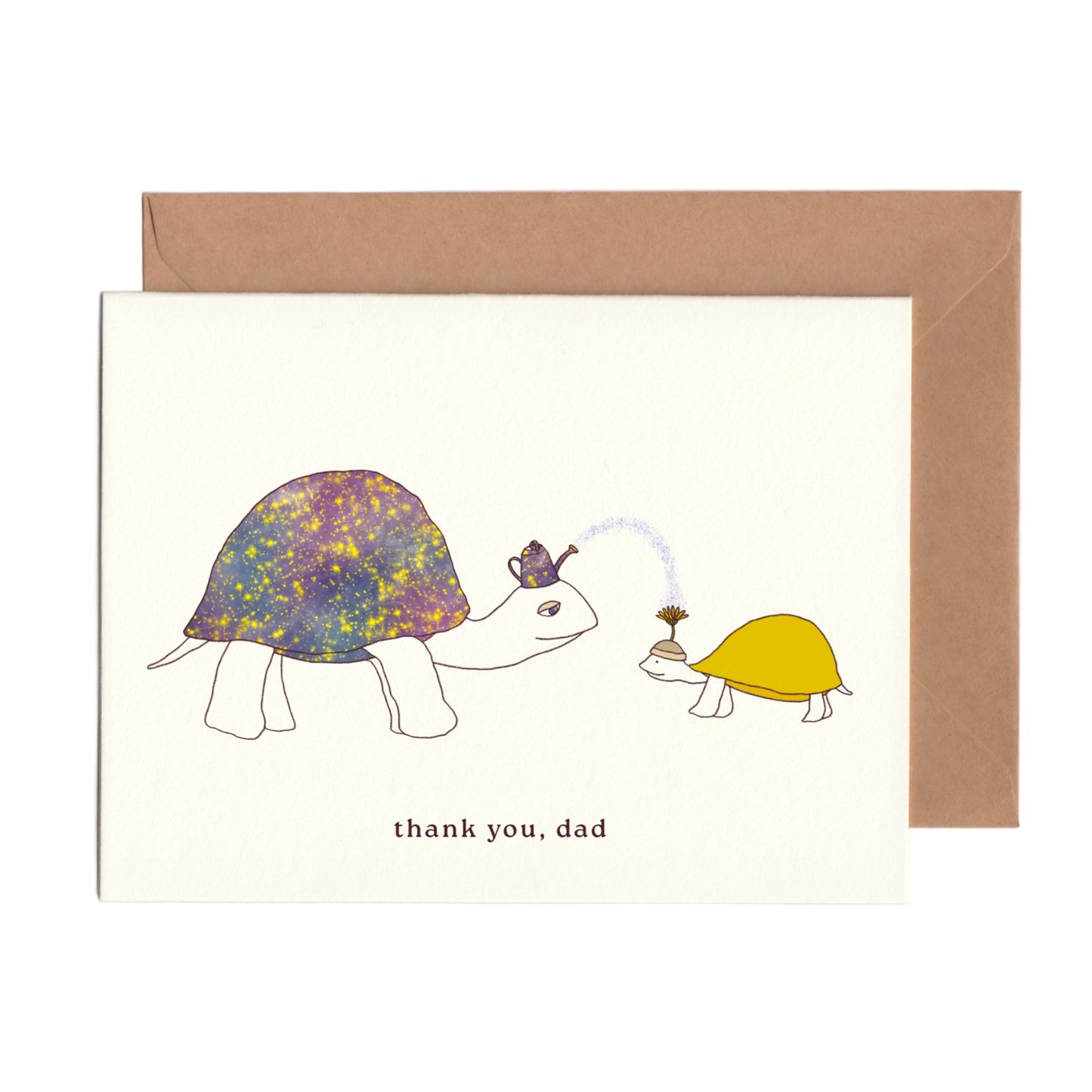 Turtle Dad - Card for Fathers EN/FR