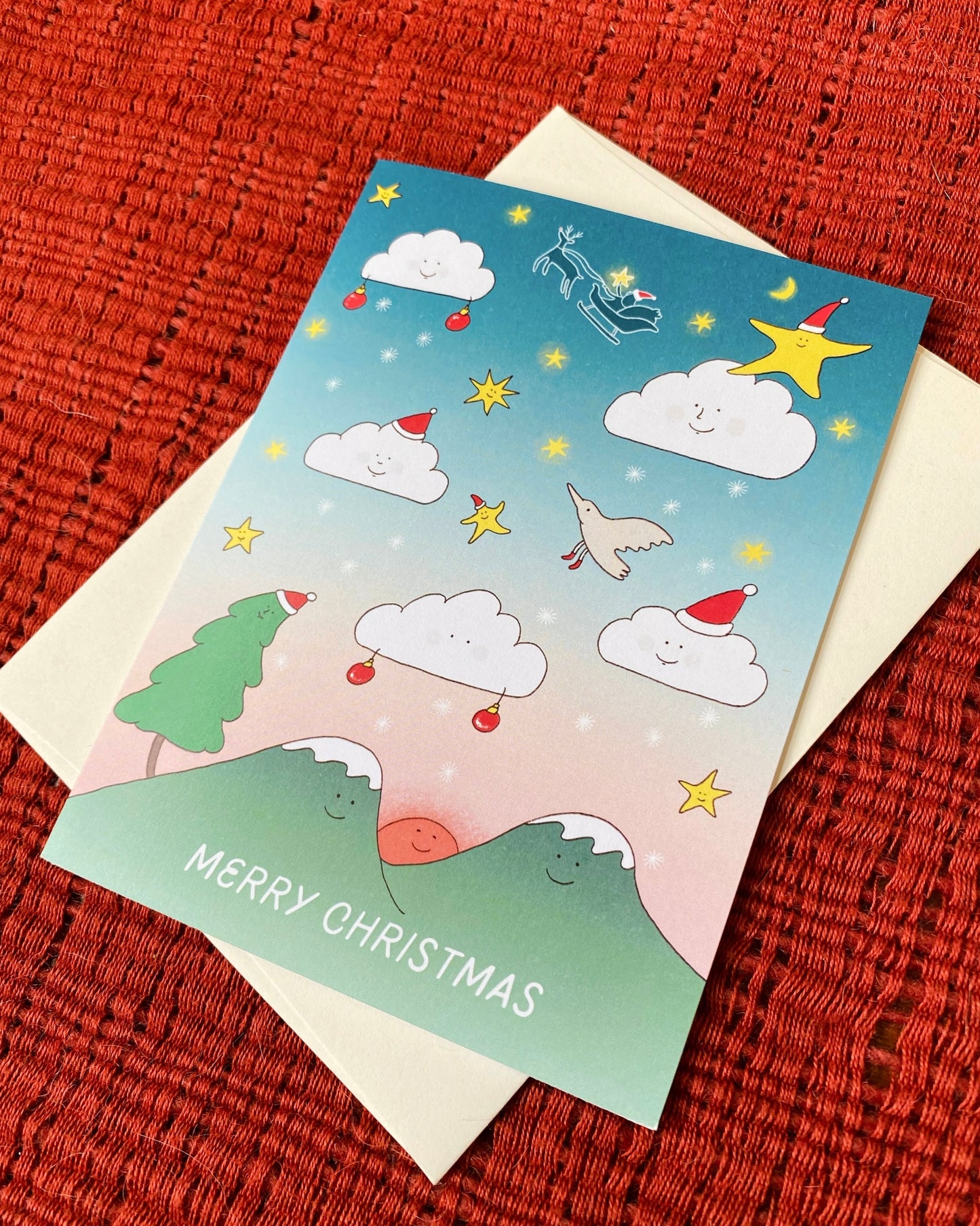 Christmas Card - In the Sky EN/FR