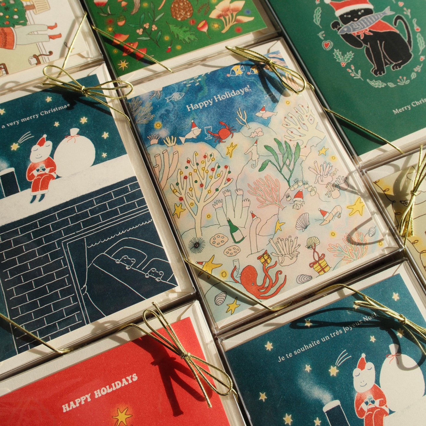 Mushroom - Holiday Card Set (Box of 8)
