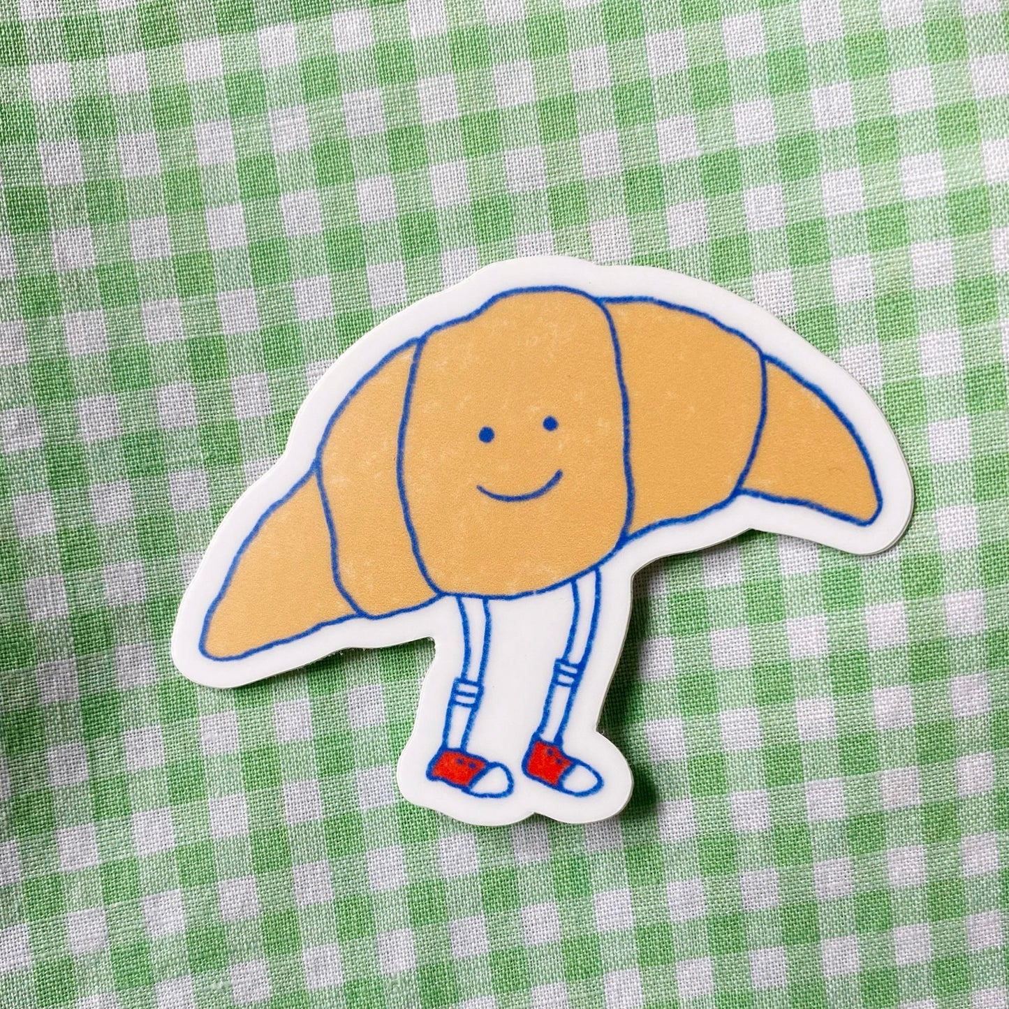 Mr. Croissant Sticker