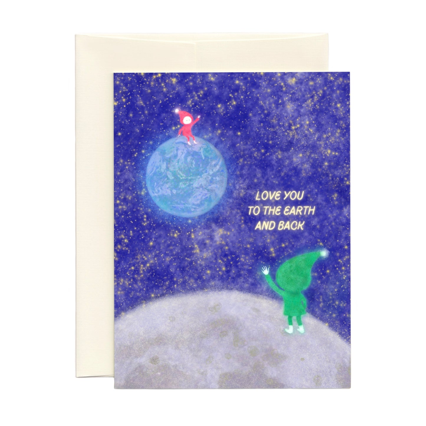 To the Earth and Back - Love you Card