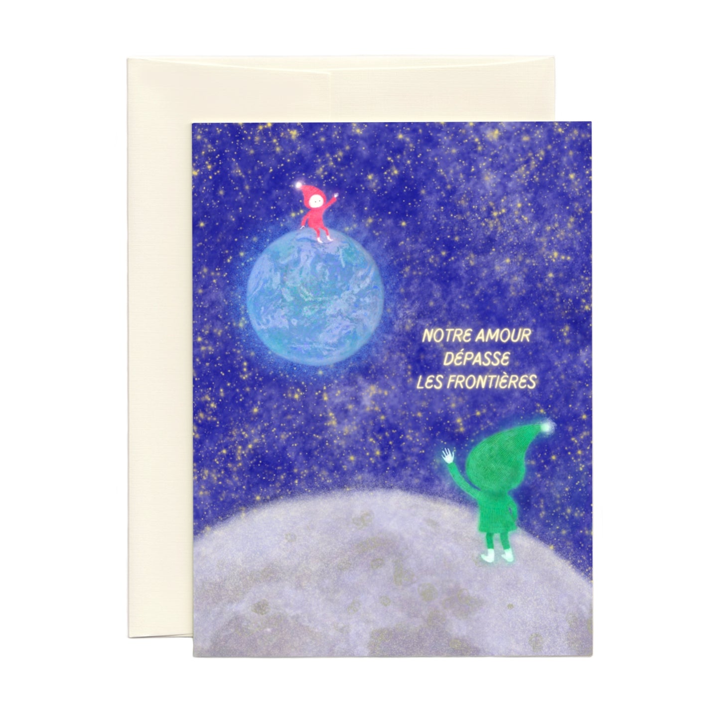 To the Earth and Back - Love you Card