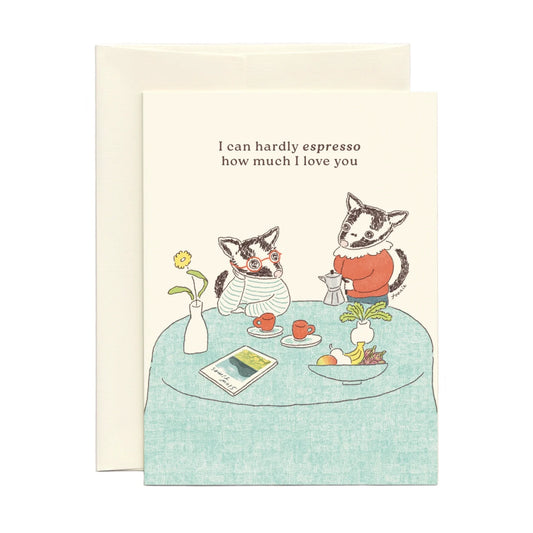 Espresso Love - Just Because Card