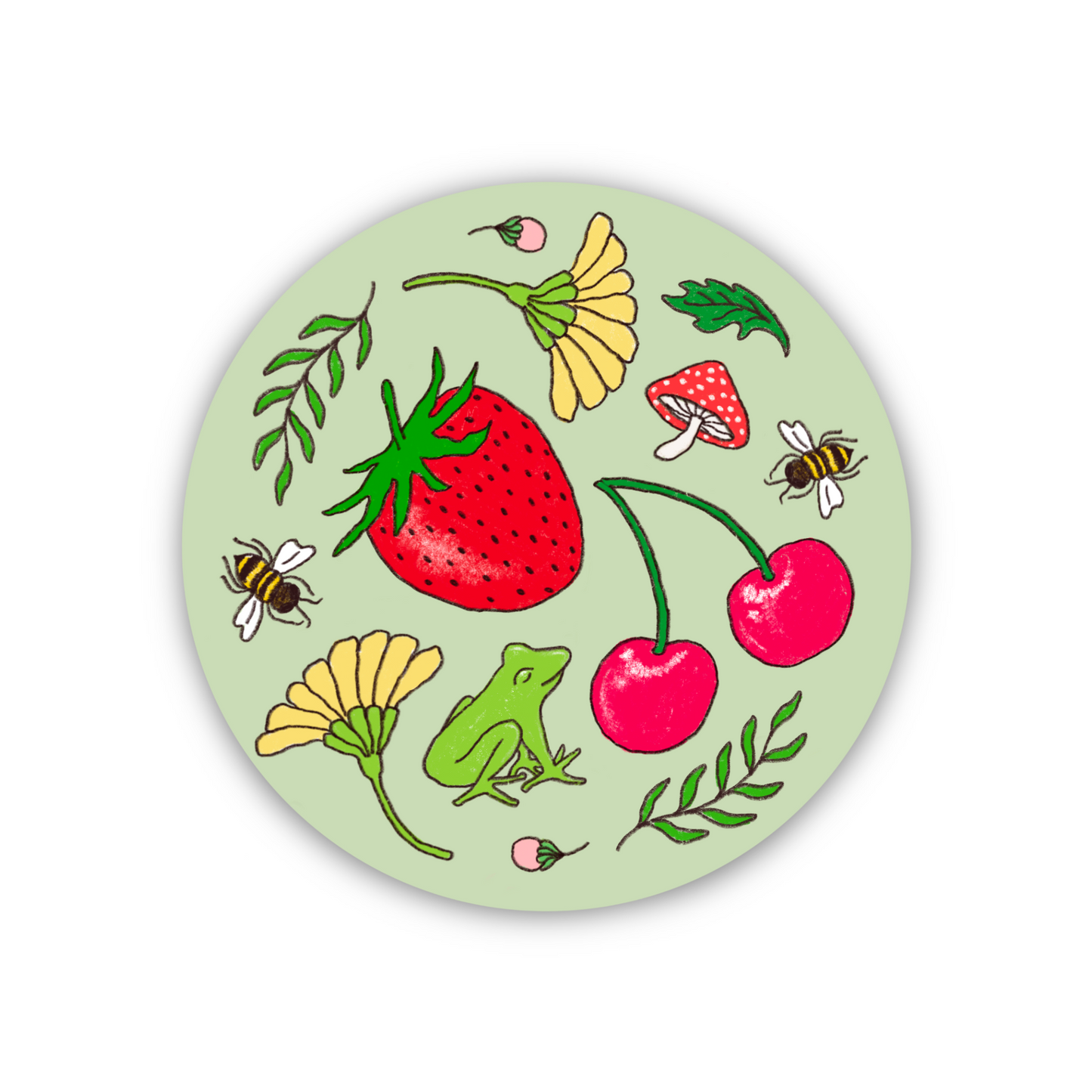 Fruity Nature Sticker