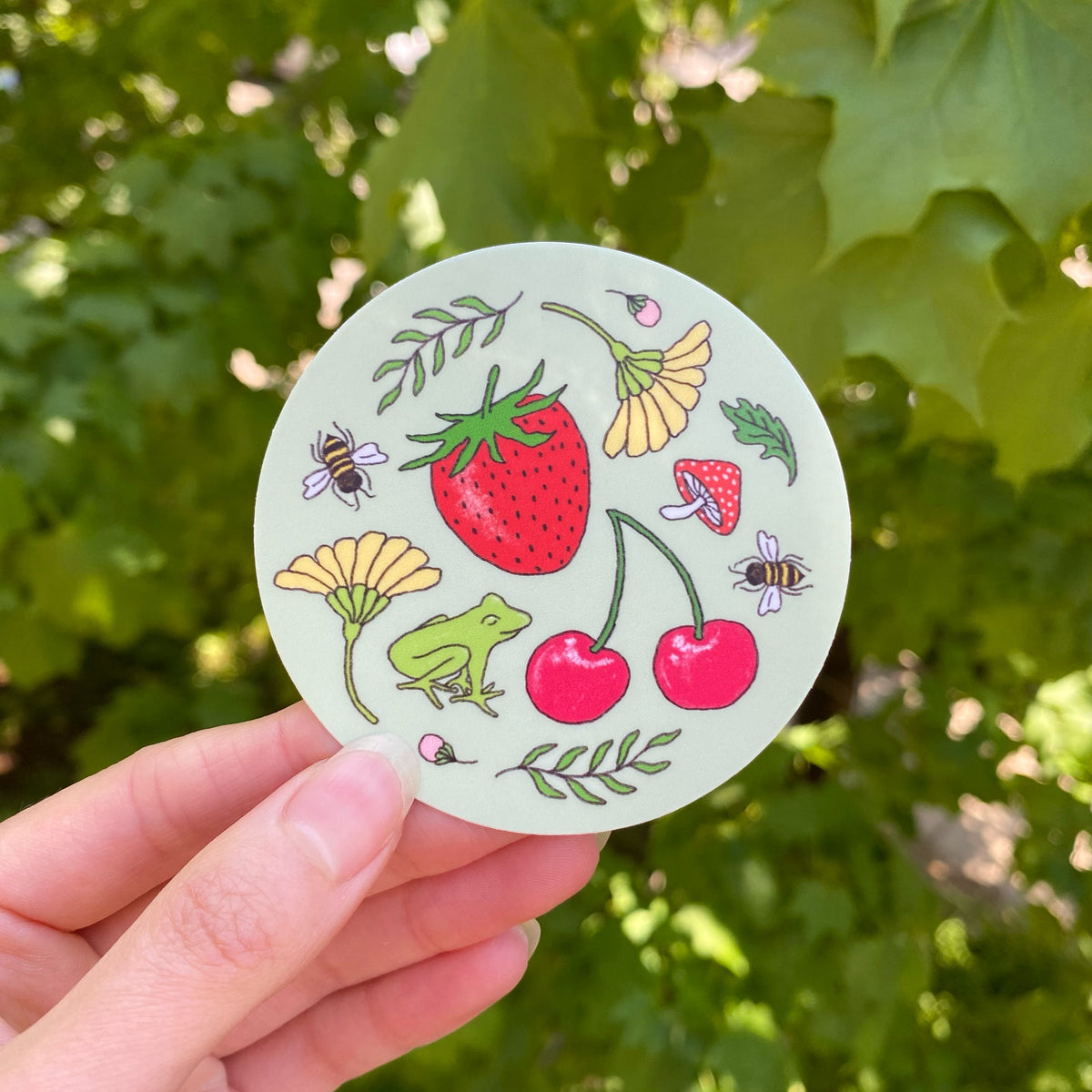 Sticker Frooty Fruity Nature Sticker – foonie