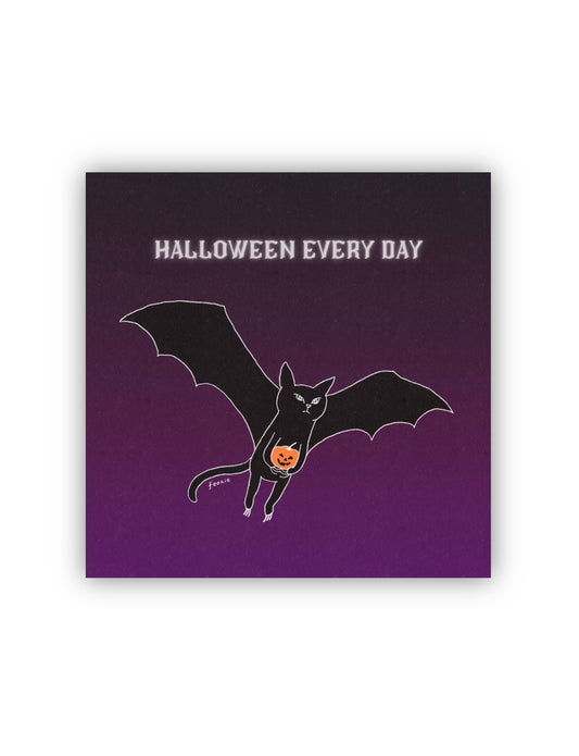 Halloween Every Day Small Print 5 x 5"