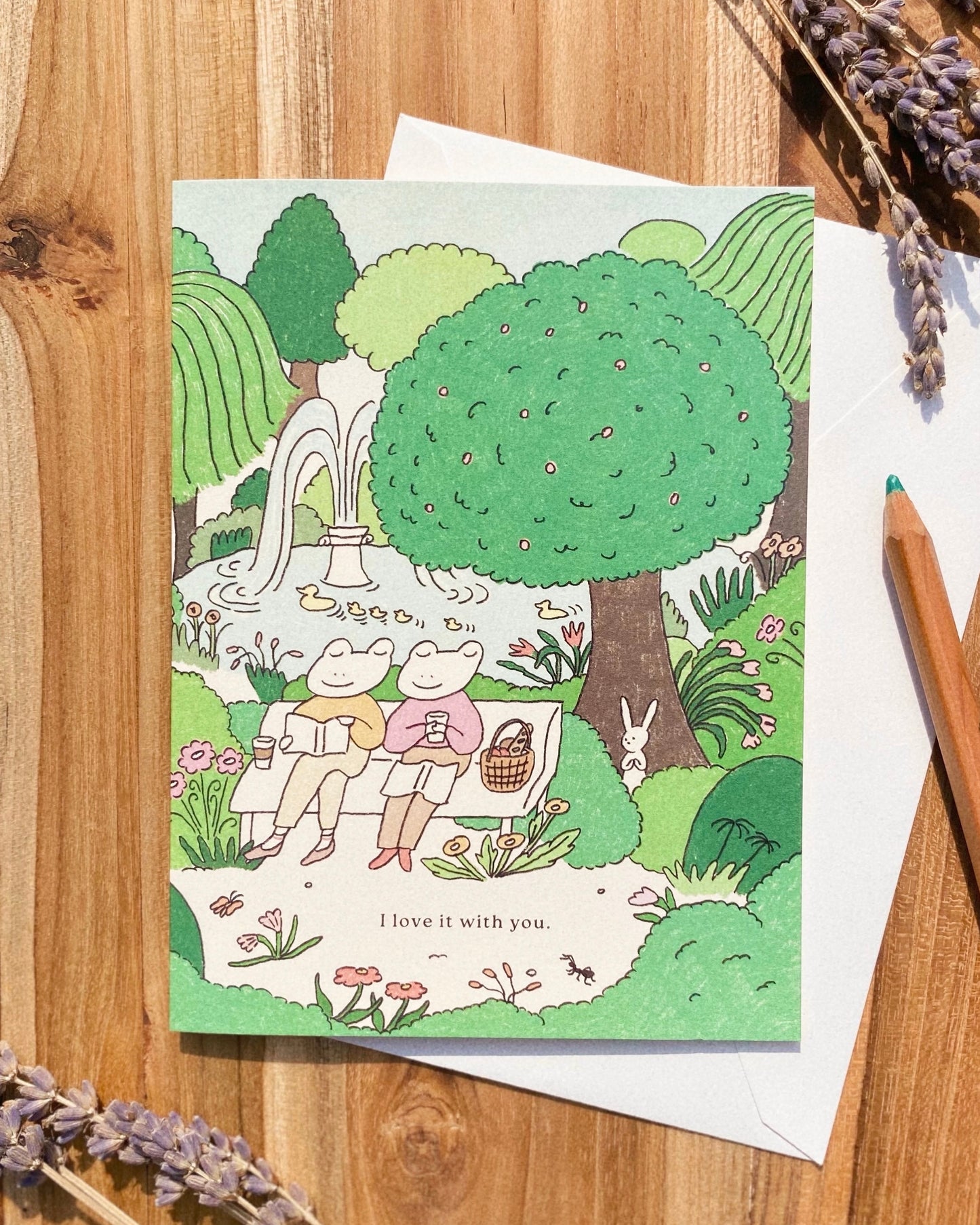 Just Because Card - Peaceful Park