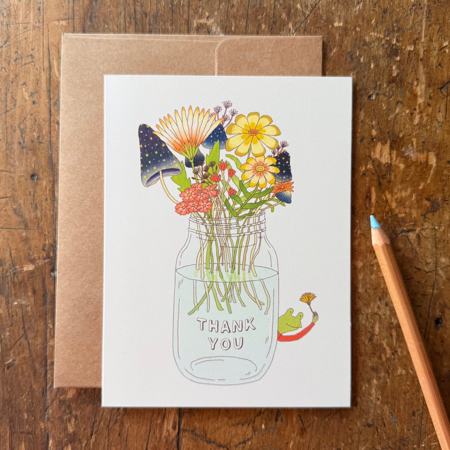 Magical Mason - Thank You Card