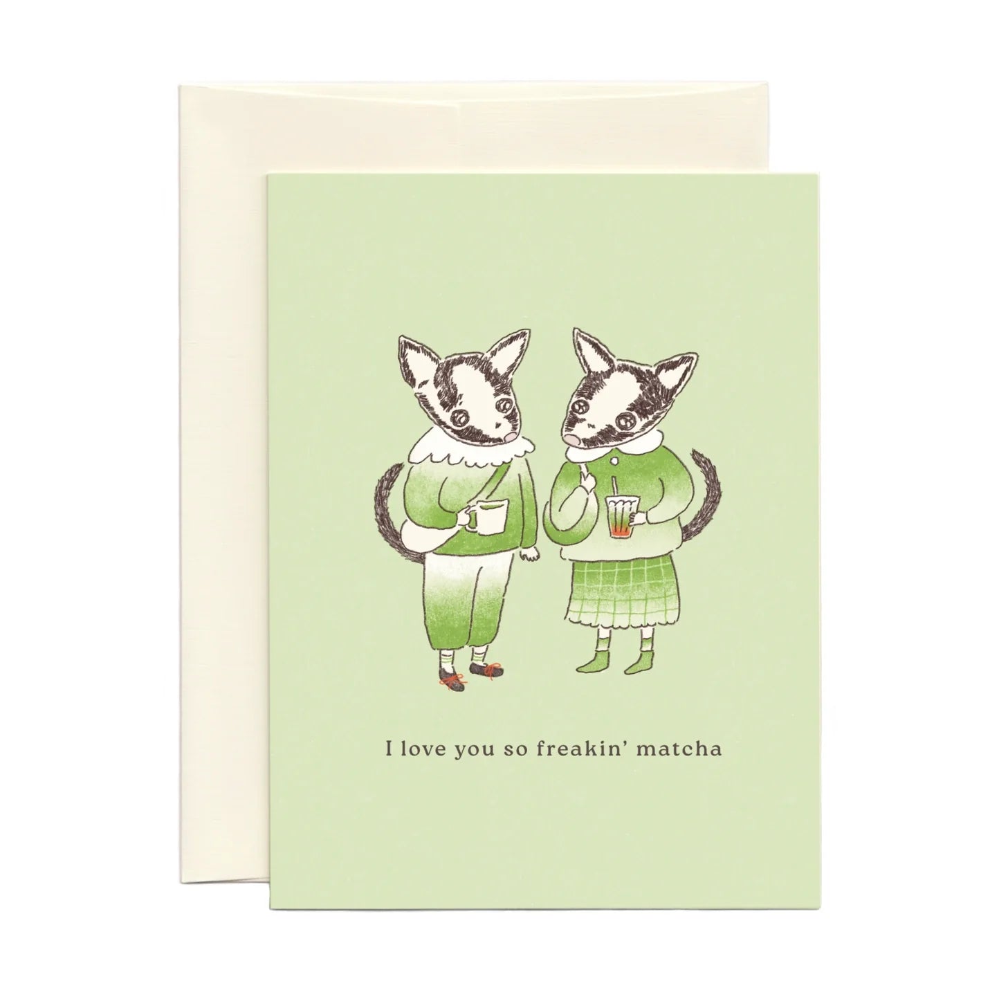 Love You So Matcha - Just Because Card