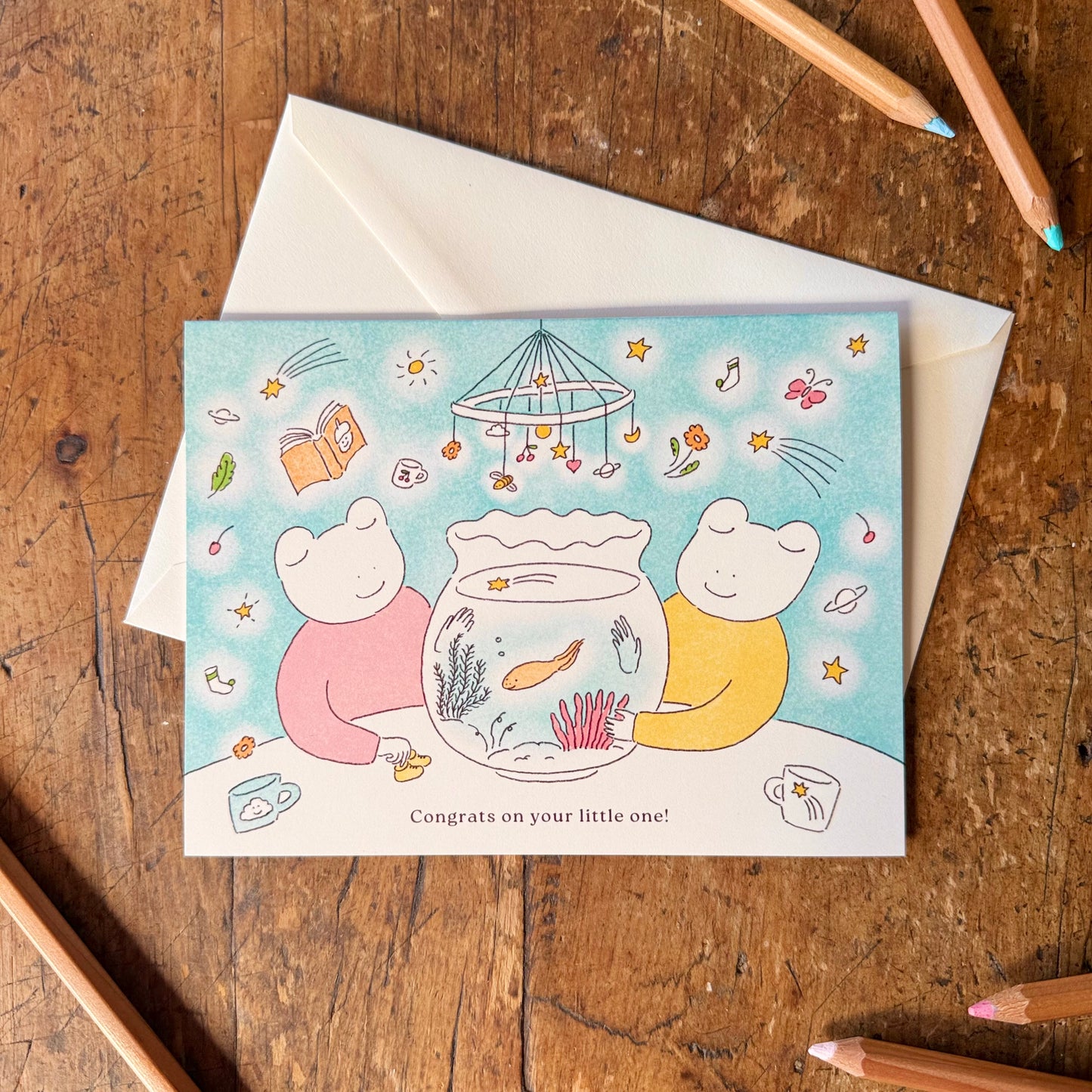Tadpole - New Baby Card