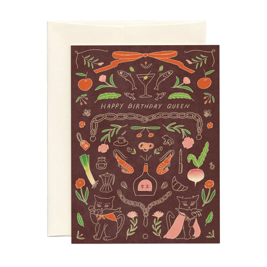 Queen - Birthday Card