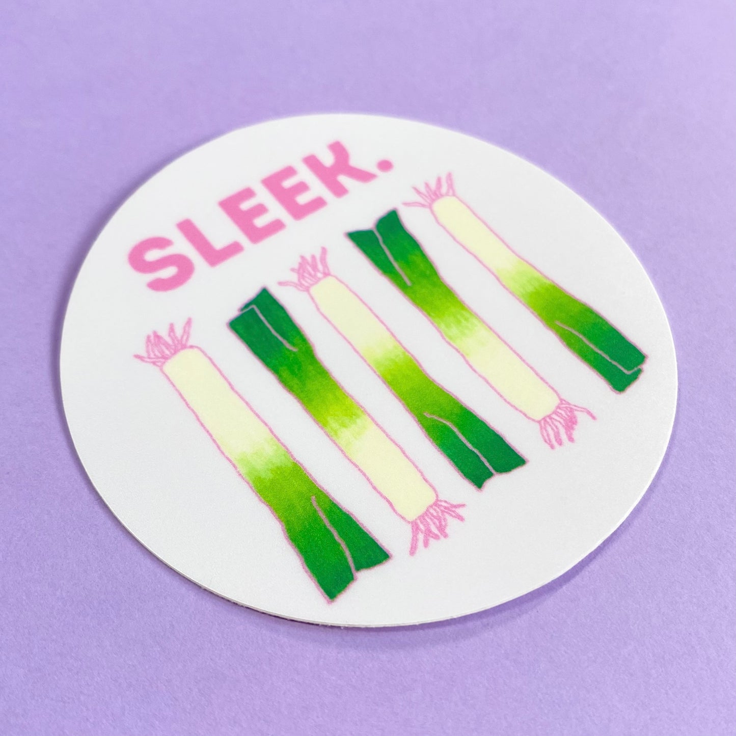 Sleek Leek Sticker