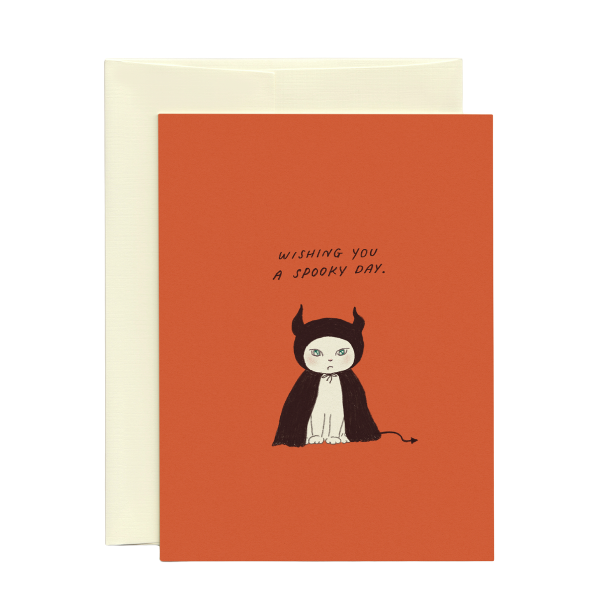 Spooky Cat - Halloween Card