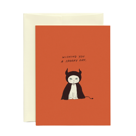 Spooky Cat - Halloween Card