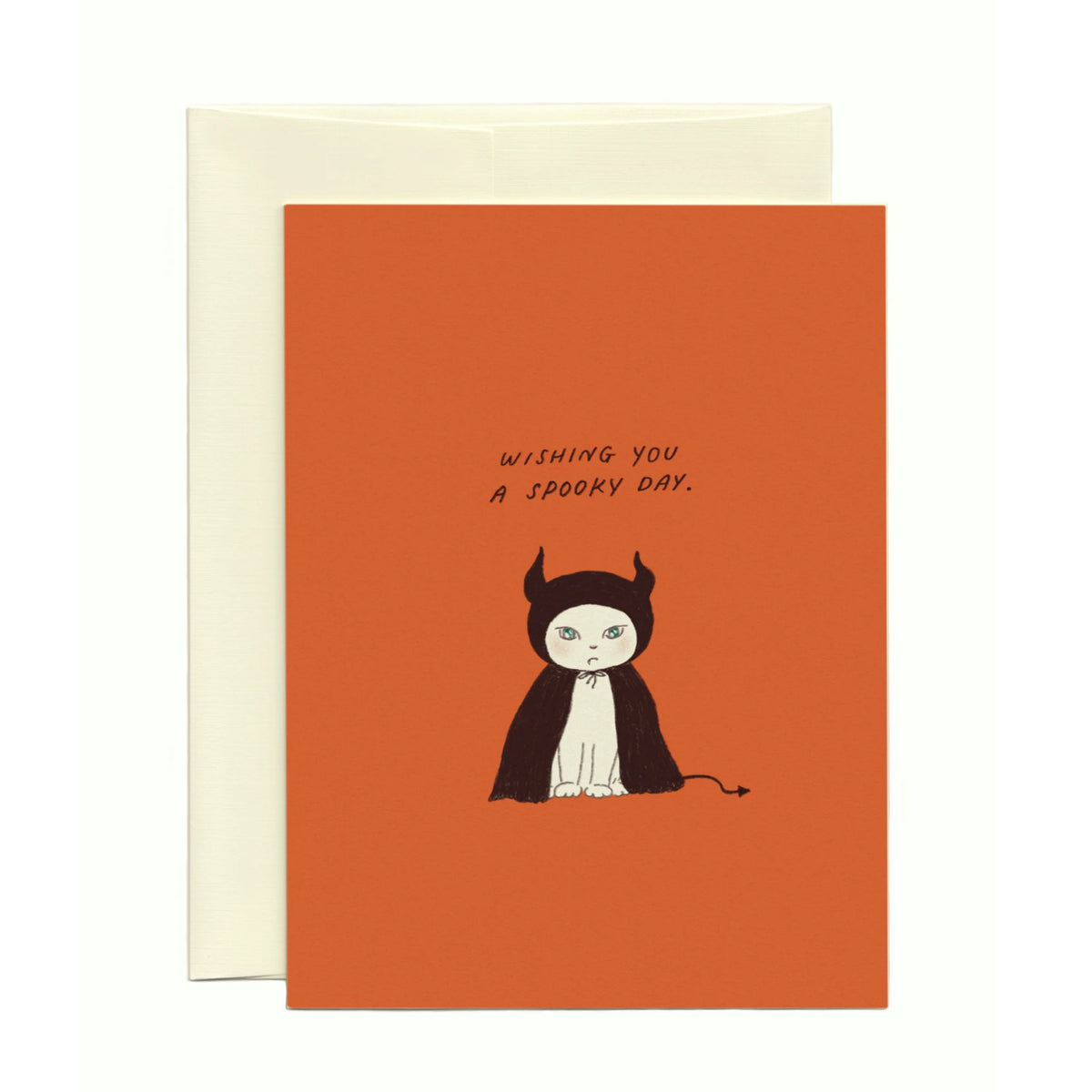 Spooky Cat - Halloween Card