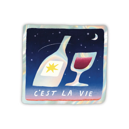 Wine Night Sticker